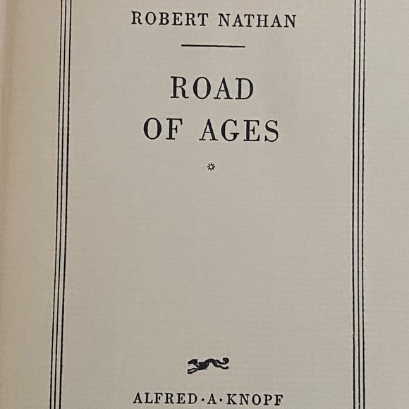 “The Road of Ages” 1st Edition. Hardcover. By Robert Nathan - Picture 9 of 13